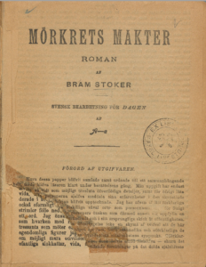 The title page for Morkrets Makter
